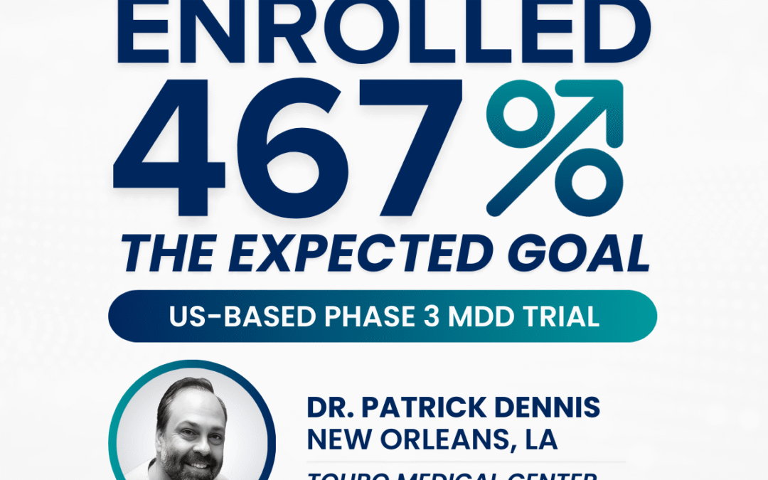 Driving 467% Enrollment in a Phase 3 MDD Trial